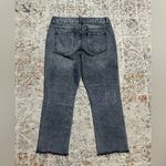 CAbi  Distressed boyfriend jeans size 6 black gray wash 100% cotton Photo 9