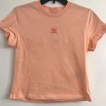 Adidas  Originals Women's Essential Slim Tee in Glow Pink size M NWT Photo 0