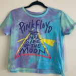 Pink Floyd The Dark Side of The Moon Tie Dye Crop T-Shirt Photo 1