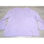 Lands' End Shaped Fit 3X Cotton Long Sleeve Amethyst Purple Office Church Mature Photo 4