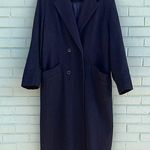 Liz Baker  Essential woman’s black double breasted Peacoat size 12 Photo 0