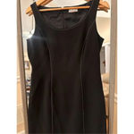 Tahari  Sheath Dress Size‎ 6 Black lined with Rhinestones Photo 1