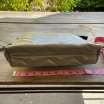 Betsey Johnson Taupe Quilted Clutch Purse Cosmetic Bag NEW NWOT Black Photo 3