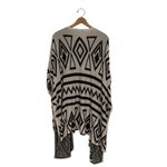 Gibson Latimer  Women's Aztec Geometric Open Front Knit Cardigan - Size‎ L Photo 2