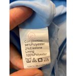 Milk Maid Tradwife Light Blue Long Puff Sleeve Smocked Empire Waist Maxi Dress Size L Photo 9