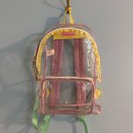 Stoney clover lane X target clear backpack with purple yellow green and pink Photo 0