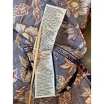 Gap  Dress Womens Large Blue Floral Handkerchief Midi Cami Rayon Adjustable Slits Photo 5