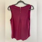 Lucky Brand  Top Sleeveless Tank  maroon M Photo 4