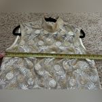 Vintage Hobby Horse Women’s Sheer Appliqué top size Large Scalloped Made In USA Photo 5