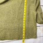 ZARA Women’s Sz S Mock Neck Crop Knit Shoulder Pad Sweater Photo 5