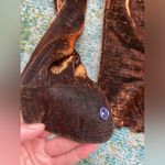 Vintage sheer shimmer bronze button down long sleeve cardigan set, size medium Photo 3