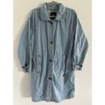 Vans Mac Denim Jacket Womens Medium Light Wash Midi Skate Photo 3
