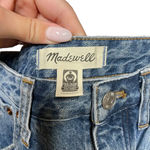 Madewell The Dadjean Destroyed Edition Jeans Dustin Wash Size 27 Photo 8