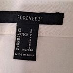 Forever 21 ‎ White Denim Skirt Jumper Photo 1