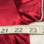 Red Satin Nightshirt Size XL Photo 2