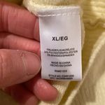 Vince Camuto Crew Neck Light Yellow Long Sleeve Comfy Sweater EUC Sz XL Acrylic Photo 5