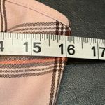 Sunday Best Pink Plaid Mini Dress size 6 Brown Photo 10