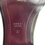 Gucci  Victoria Equestrian Leather Tall Riding Boots Dark Brown Size 37 Photo 14