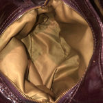 Coach  Madison Purple Patent Leather Madison Paige Triple Section Shoulder Bag Photo 13