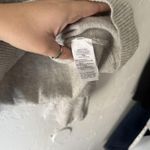 J Crew Mercantile‎ Sweater Womens XL Gray Ruffle Sleeve Pullover Coquette Preppy Photo 7