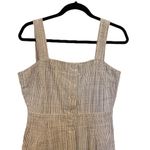 Apiece Apart Berel Tank Cream Pin Striped Midi Dress Size 10 Photo 3