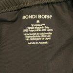 BONDI BORN Gwen Sculpteur Swimsuit Size Medium Black Photo 4