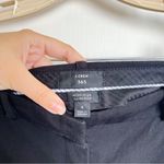 J.Crew • High Rise Cameron Slim Crop Pant in bi-stretch cotton blend black ankle Photo 4