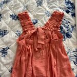 In Bloom sage  ruffle top Photo 1