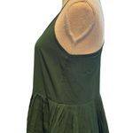 Green Peplum Top Photo 1