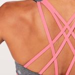 Lululemon Free To Be Serene Bra Heathered Black / Flash Light Tone Photo 2