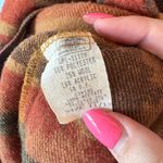 Vintage Southwestern Blazer Jacket Navajo Colorful Aztec Warm Desert Wool Blend Orange Size L Photo 7