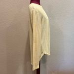 Banana Republic  Yellow Striped Long Sleeve Shirt Photo 3