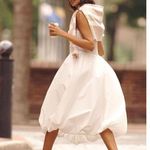 ASTR  the Label Contrast Midi Sundress in White Size Medium Photo 12