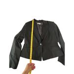 New York & Co. Black ruffled collar blazer size 16 Photo 6