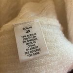 Dress Barn White Sweater Photo 3