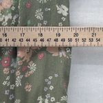 Democracy  Floral Boho Blouse Green Small‎ Photo 10