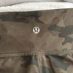 Lululemon EUC Wunder Under Pant *Full-On Luxtreme Leggings, Camo Green, Sz. 6 Photo 4