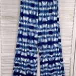 Lounge HELLO MELLO Sweet Escape /Pajama Pants Blue & White-Medium/Large Photo 0