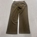 Coldwater Creek Green Moleskin Dress Pants Sz 10 Soft Knit Microfiber Tab Waist Photo 1