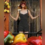 ZARA Black Polka Dot Sleeveless Sweetheart Neck Playsuit Jumpsuit Romper XS Photo 1