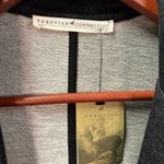 Peruvian Connection New  Charcaol Chatham Knit Jacket Womens XL Soft Classic Open Photo 6