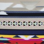 Gianni Bini GB‎ Womens Dress L Cream Red Southwestern Aztec Bodycon Pullover Tan Size L Photo 4