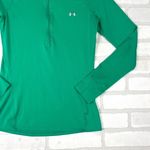 Under Armour  Womens XS Green AllSeasonGear Half‎ Zip Pullover Top Photo 12