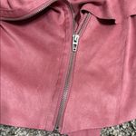 BLANK NYC  Dusty Rose Faux Suede Blazer Photo 5