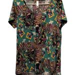 LuLaRoe  Classic T bright‎ geometric print Photo 0