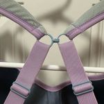 Panache High Impact Underwire Sports Bra 34G Navy Gray Purple Photo 4