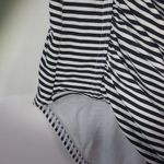 Niptuck 12 Black White Striped Pin Up Swim Suit Photo 5