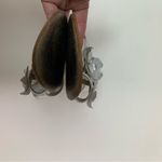 Bamboo Silver flower flat toe sandals with rhinestone trim Size 7 Photo 8