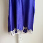 Victoria's Secret  Purple Slip Dress Lace‎ Trim Lingerie Nightie S Photo 7