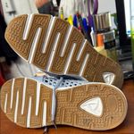 JustFab Light Blue Woven Sneakers Photo 5